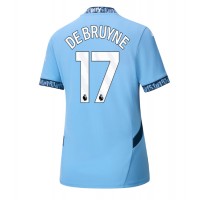 Manchester City Kevin De Bruyne #17 Replika Hemmatröja Dam 2024-25 Kortärmad